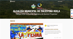 Desktop Screenshot of palestina-huila.gov.co