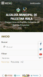 Mobile Screenshot of palestina-huila.gov.co